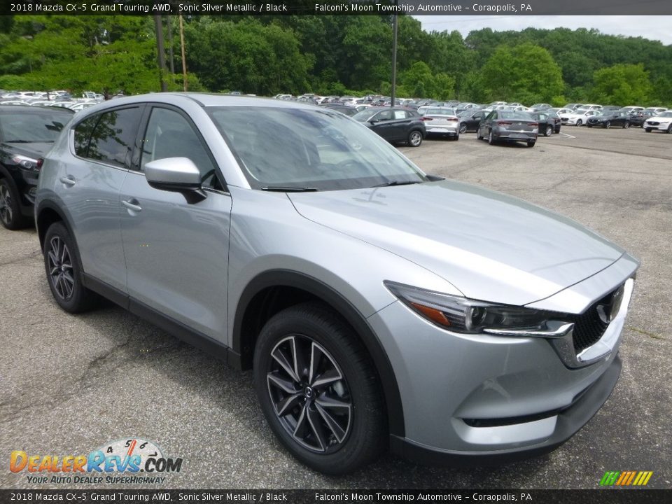 2018 Mazda CX-5 Grand Touring AWD Sonic Silver Metallic / Black Photo #3