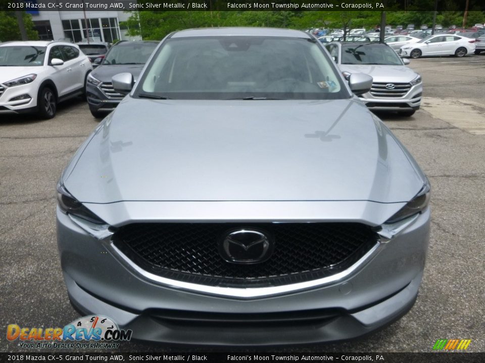 2018 Mazda CX-5 Grand Touring AWD Sonic Silver Metallic / Black Photo #4