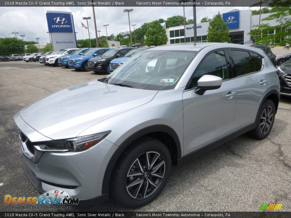 2018 Mazda CX-5 Grand Touring AWD Sonic Silver Metallic / Black Photo #5