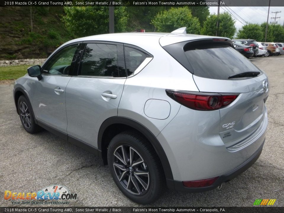 2018 Mazda CX-5 Grand Touring AWD Sonic Silver Metallic / Black Photo #6