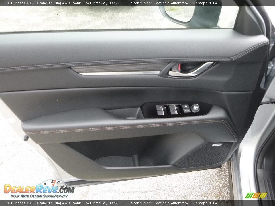 2018 Mazda CX-5 Grand Touring AWD Sonic Silver Metallic / Black Photo #9