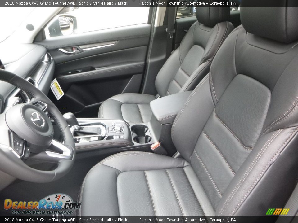 2018 Mazda CX-5 Grand Touring AWD Sonic Silver Metallic / Black Photo #10