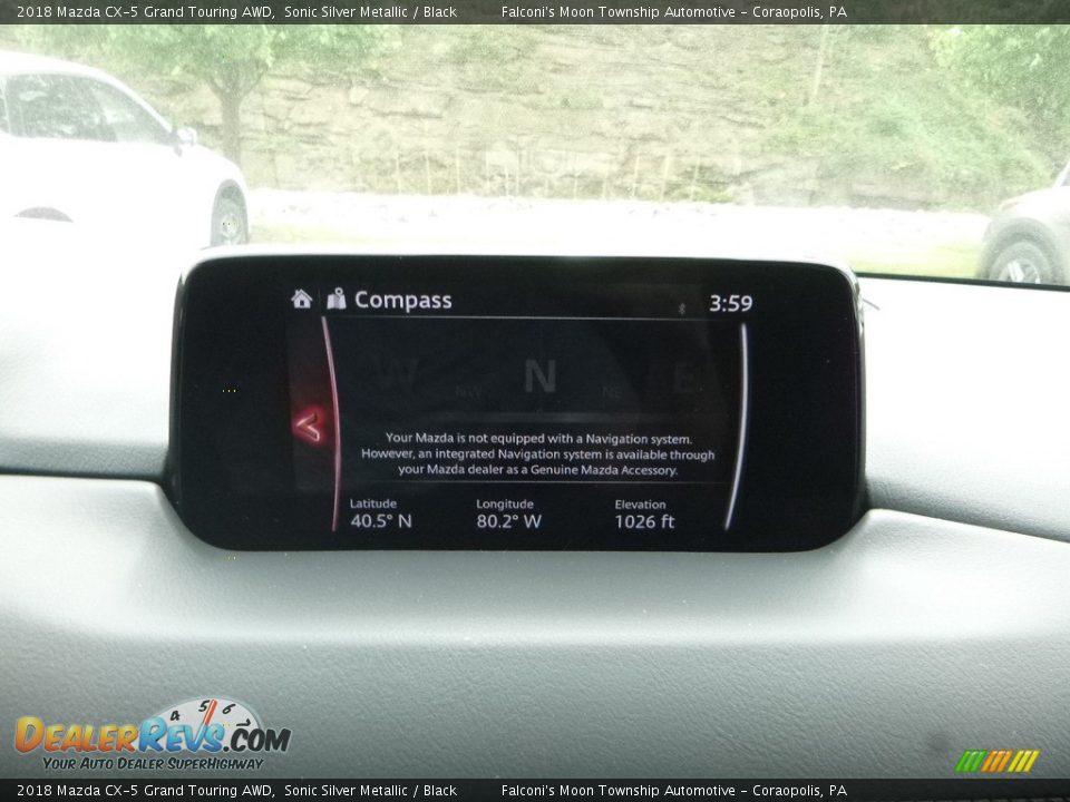2018 Mazda CX-5 Grand Touring AWD Sonic Silver Metallic / Black Photo #13