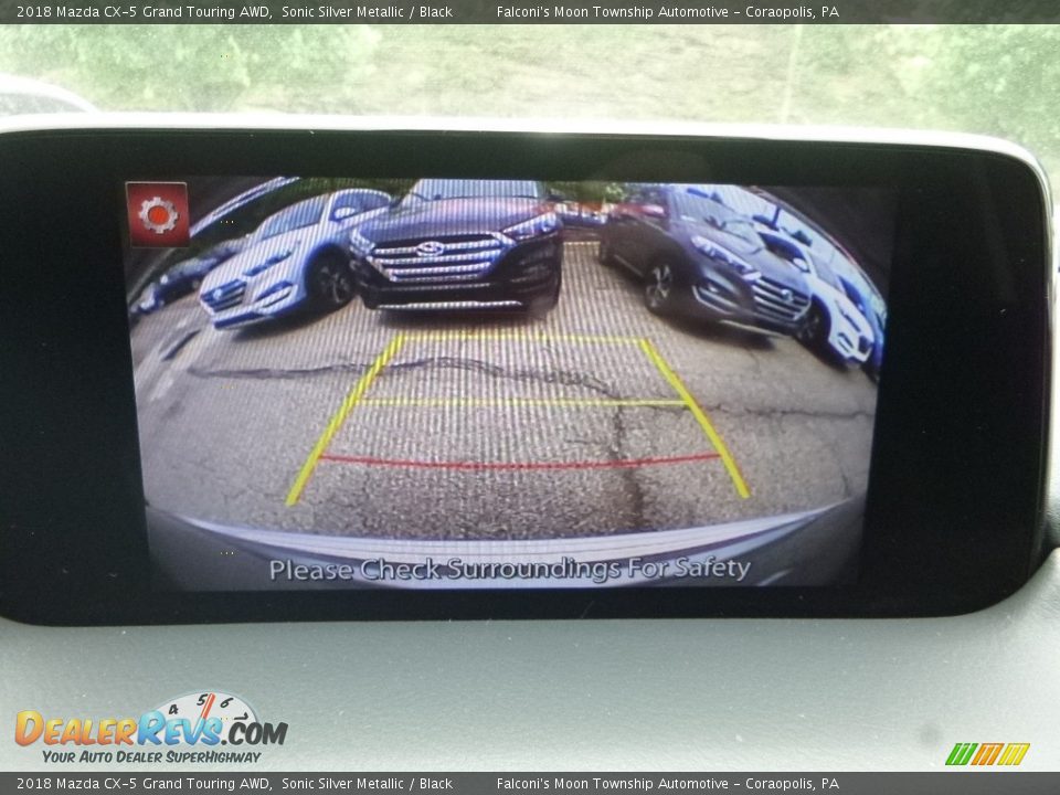 2018 Mazda CX-5 Grand Touring AWD Sonic Silver Metallic / Black Photo #14