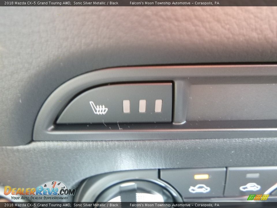 2018 Mazda CX-5 Grand Touring AWD Sonic Silver Metallic / Black Photo #15
