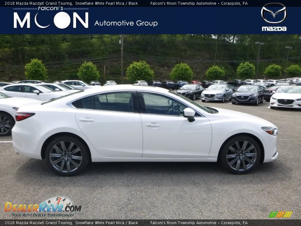2018 Mazda Mazda6 Grand Touring Snowflake White Pearl Mica / Black Photo #1