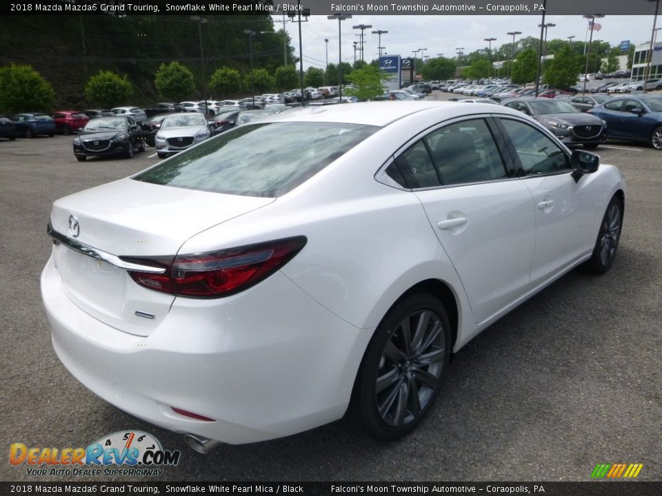 2018 Mazda Mazda6 Grand Touring Snowflake White Pearl Mica / Black Photo #2