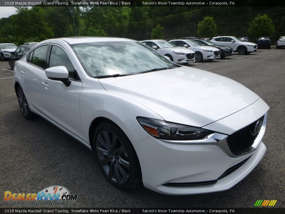 2018 Mazda Mazda6 Grand Touring Snowflake White Pearl Mica / Black Photo #3