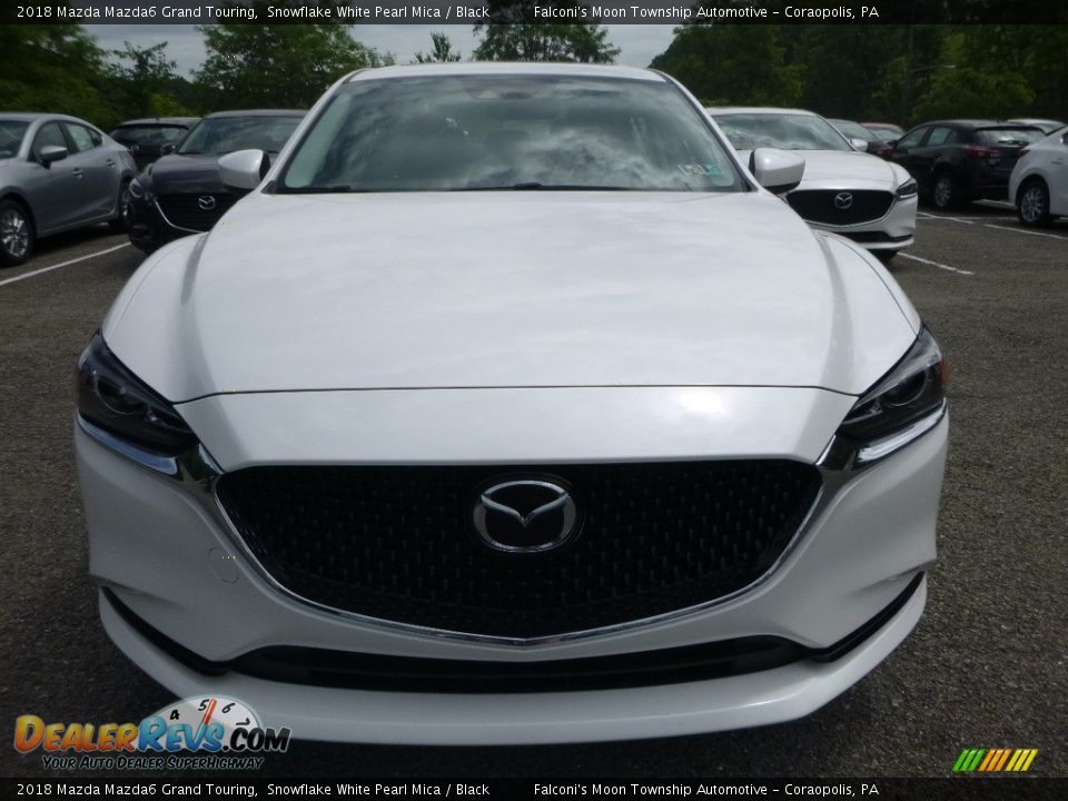 2018 Mazda Mazda6 Grand Touring Snowflake White Pearl Mica / Black Photo #4