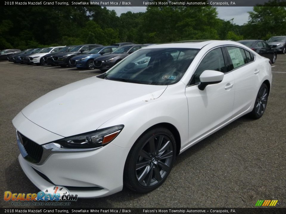 Front 3/4 View of 2018 Mazda Mazda6 Grand Touring Photo #5