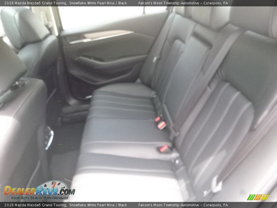 2018 Mazda Mazda6 Grand Touring Snowflake White Pearl Mica / Black Photo #8