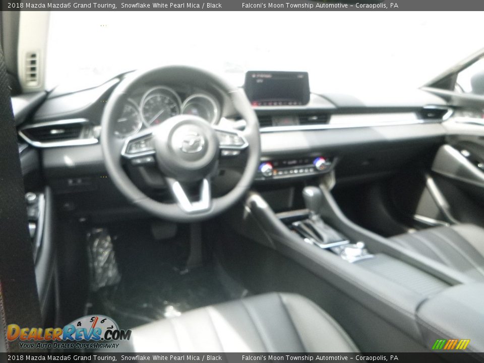 2018 Mazda Mazda6 Grand Touring Snowflake White Pearl Mica / Black Photo #9
