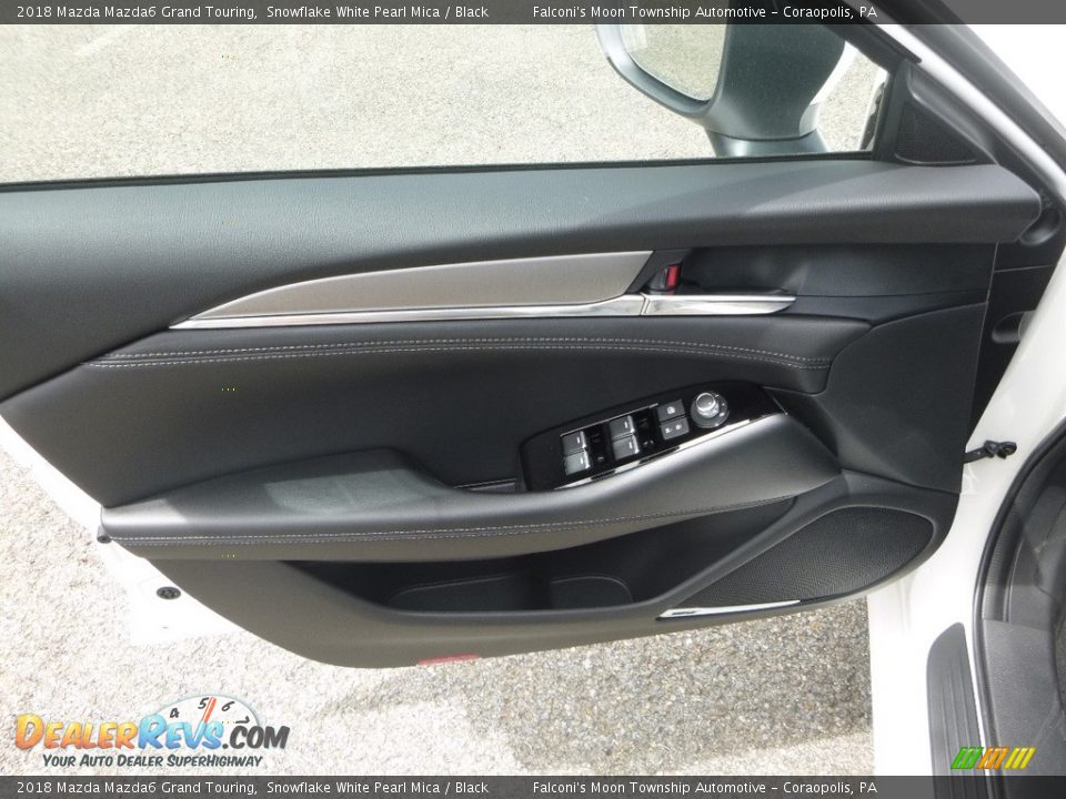 2018 Mazda Mazda6 Grand Touring Snowflake White Pearl Mica / Black Photo #10
