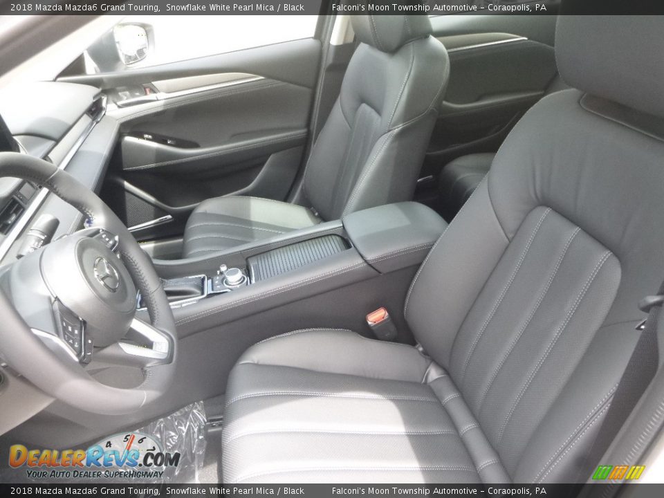 2018 Mazda Mazda6 Grand Touring Snowflake White Pearl Mica / Black Photo #11