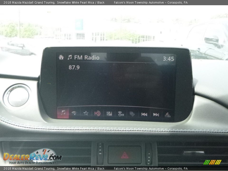 2018 Mazda Mazda6 Grand Touring Snowflake White Pearl Mica / Black Photo #14