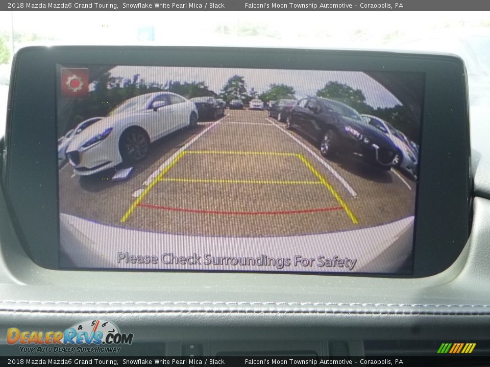 2018 Mazda Mazda6 Grand Touring Snowflake White Pearl Mica / Black Photo #15