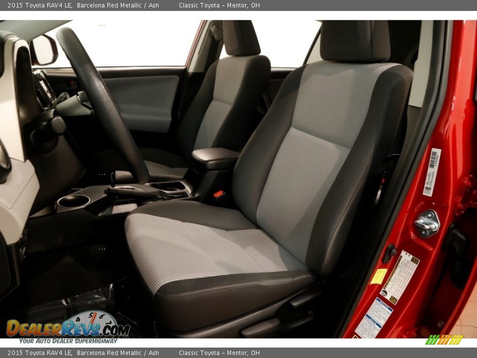 2015 Toyota RAV4 LE Barcelona Red Metallic / Ash Photo #5