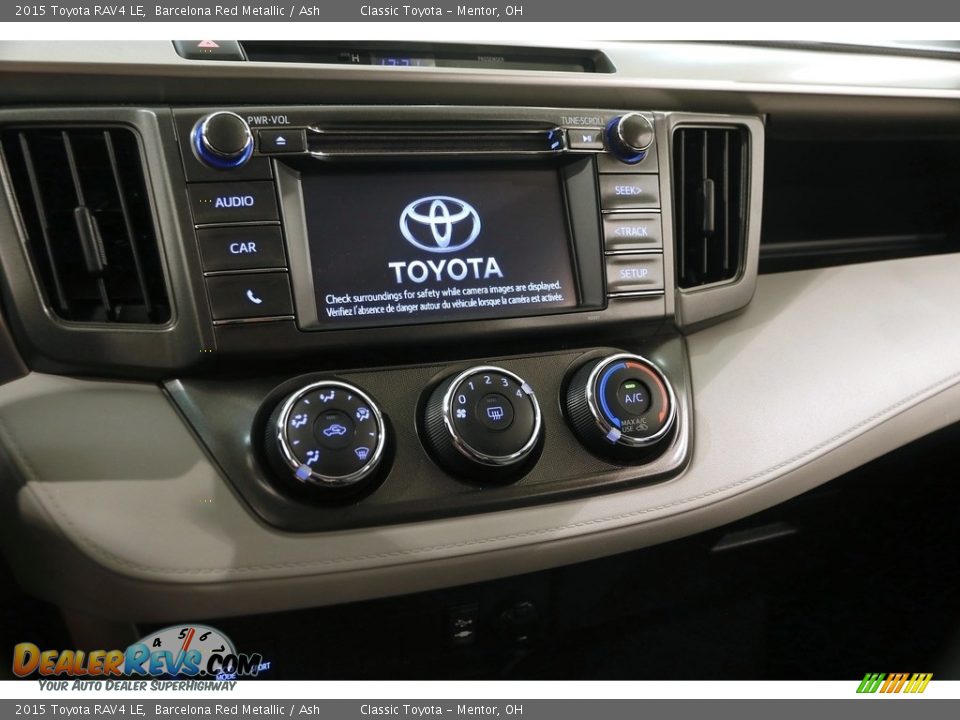 2015 Toyota RAV4 LE Barcelona Red Metallic / Ash Photo #8