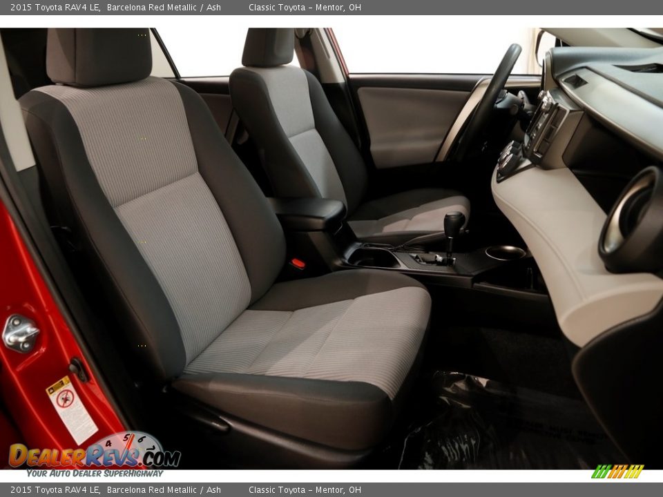 2015 Toyota RAV4 LE Barcelona Red Metallic / Ash Photo #13