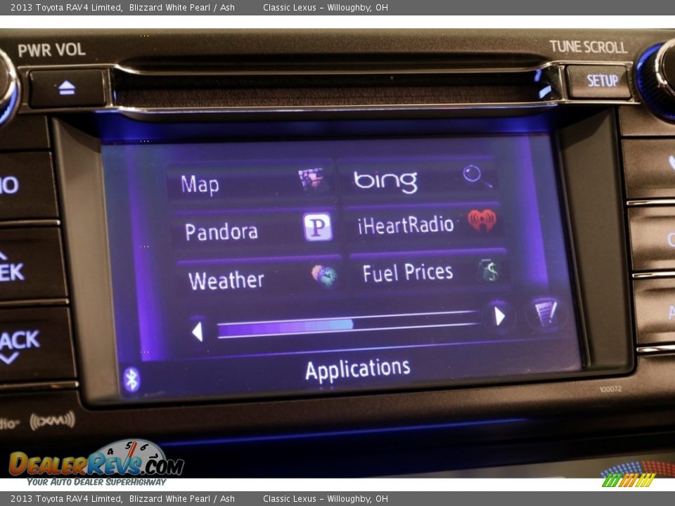 2013 Toyota RAV4 Limited Blizzard White Pearl / Ash Photo #10