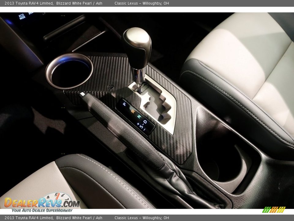 2013 Toyota RAV4 Limited Blizzard White Pearl / Ash Photo #14