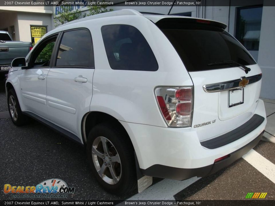 2007 Chevrolet Equinox LT AWD Summit White / Light Cashmere Photo #4
