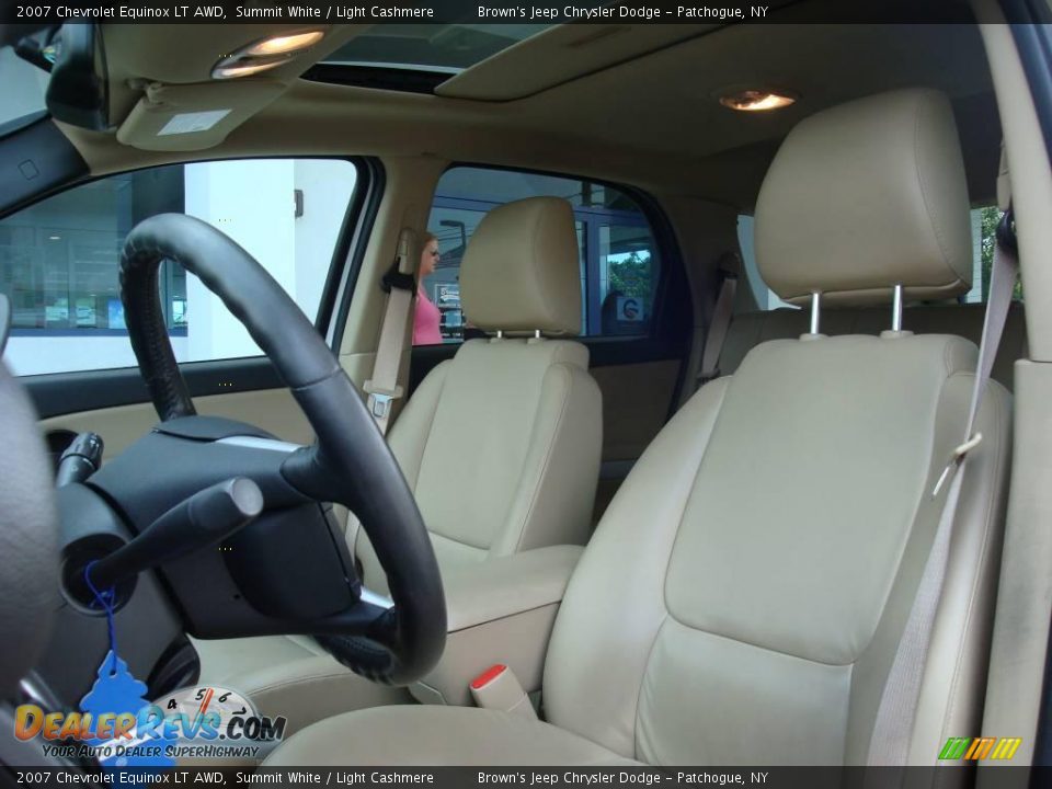 2007 Chevrolet Equinox LT AWD Summit White / Light Cashmere Photo #9