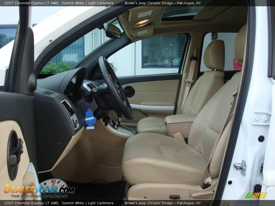 2007 Chevrolet Equinox LT AWD Summit White / Light Cashmere Photo #10