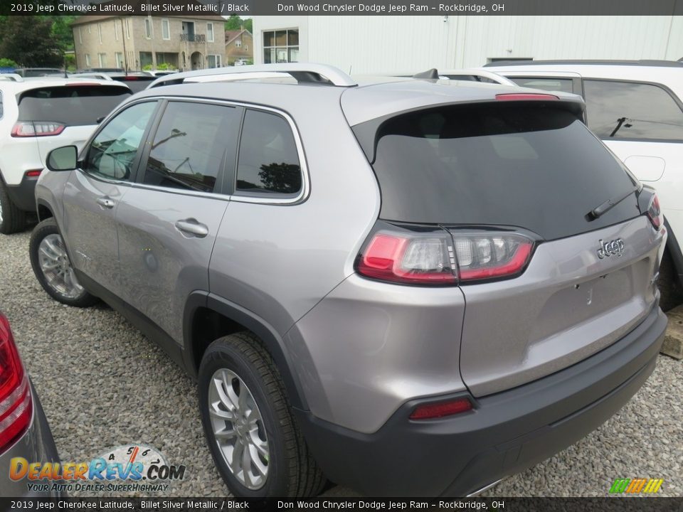 2019 Jeep Cherokee Latitude Billet Silver Metallic / Black Photo #8