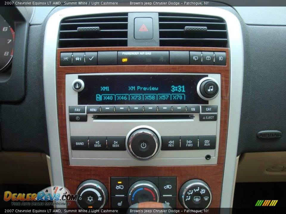 2007 Chevrolet Equinox LT AWD Summit White / Light Cashmere Photo #13