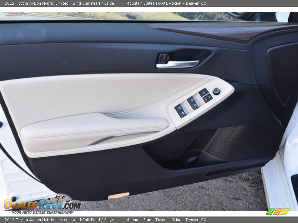 Door Panel of 2019 Toyota Avalon Hybrid Limited Photo #20