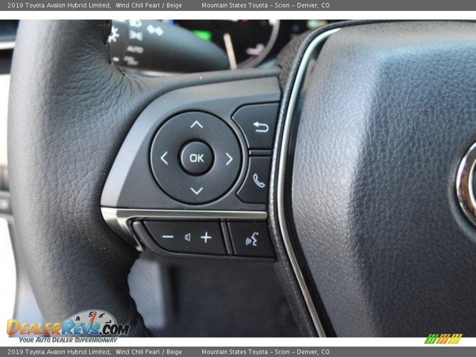 2019 Toyota Avalon Hybrid Limited Steering Wheel Photo #26