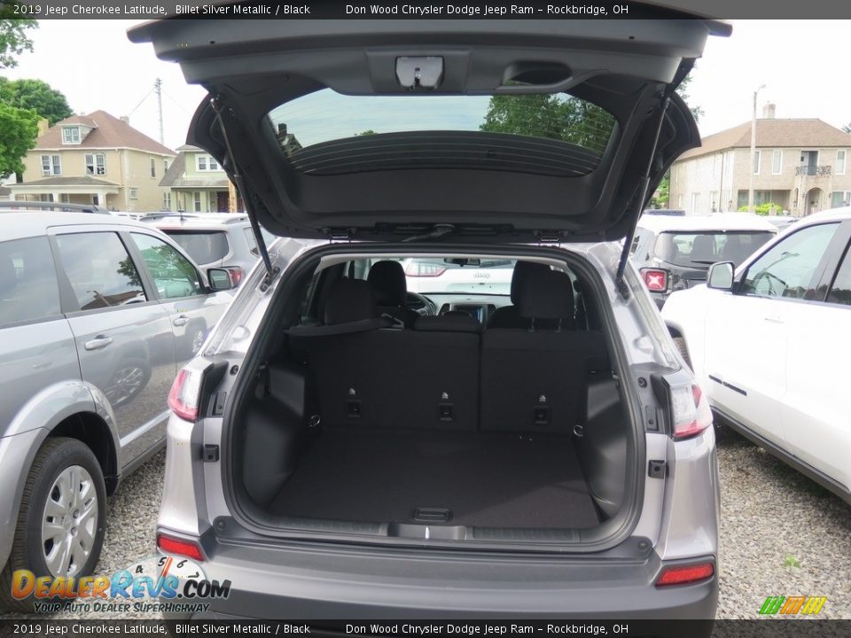 2019 Jeep Cherokee Latitude Billet Silver Metallic / Black Photo #25