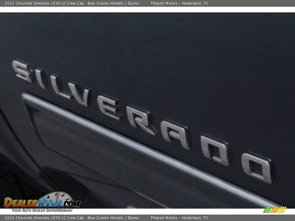 2013 Chevrolet Silverado 1500 LS Crew Cab Blue Granite Metallic / Ebony Photo #7