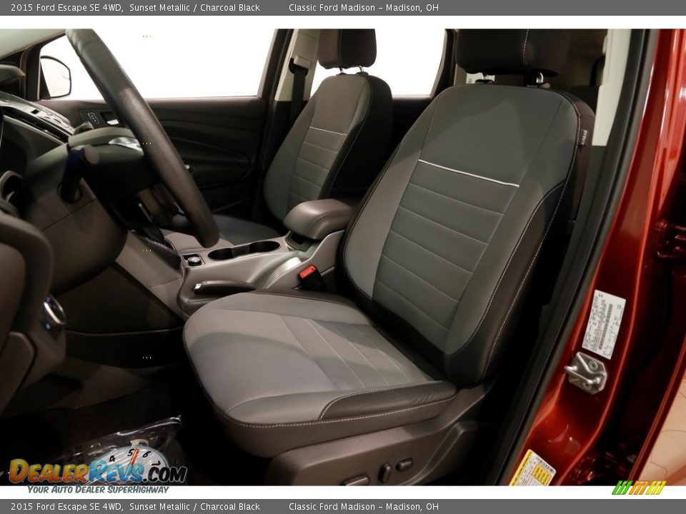 2015 Ford Escape SE 4WD Sunset Metallic / Charcoal Black Photo #5