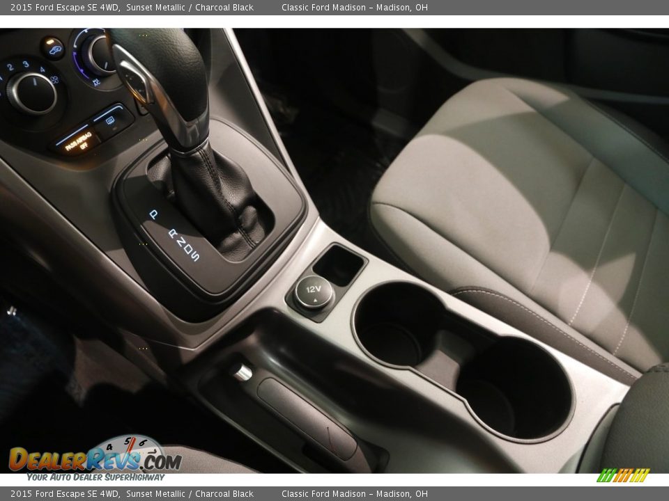 2015 Ford Escape SE 4WD Sunset Metallic / Charcoal Black Photo #11