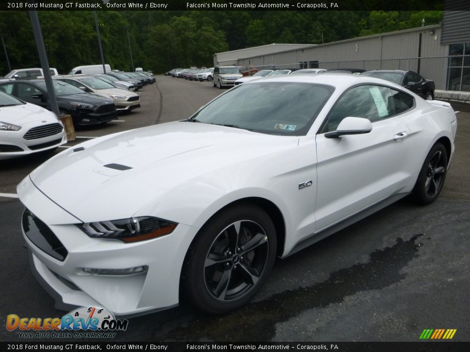 2018 Ford Mustang GT Fastback Oxford White / Ebony Photo #5