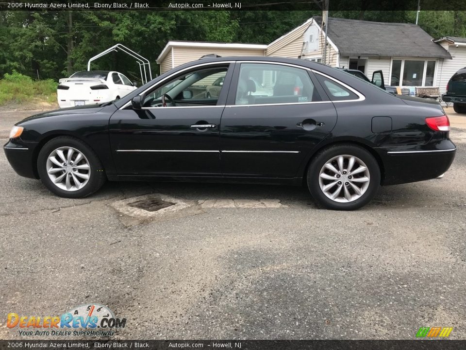 2006 Hyundai Azera Limited Ebony Black / Black Photo #2