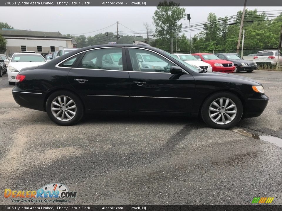 2006 Hyundai Azera Limited Ebony Black / Black Photo #8