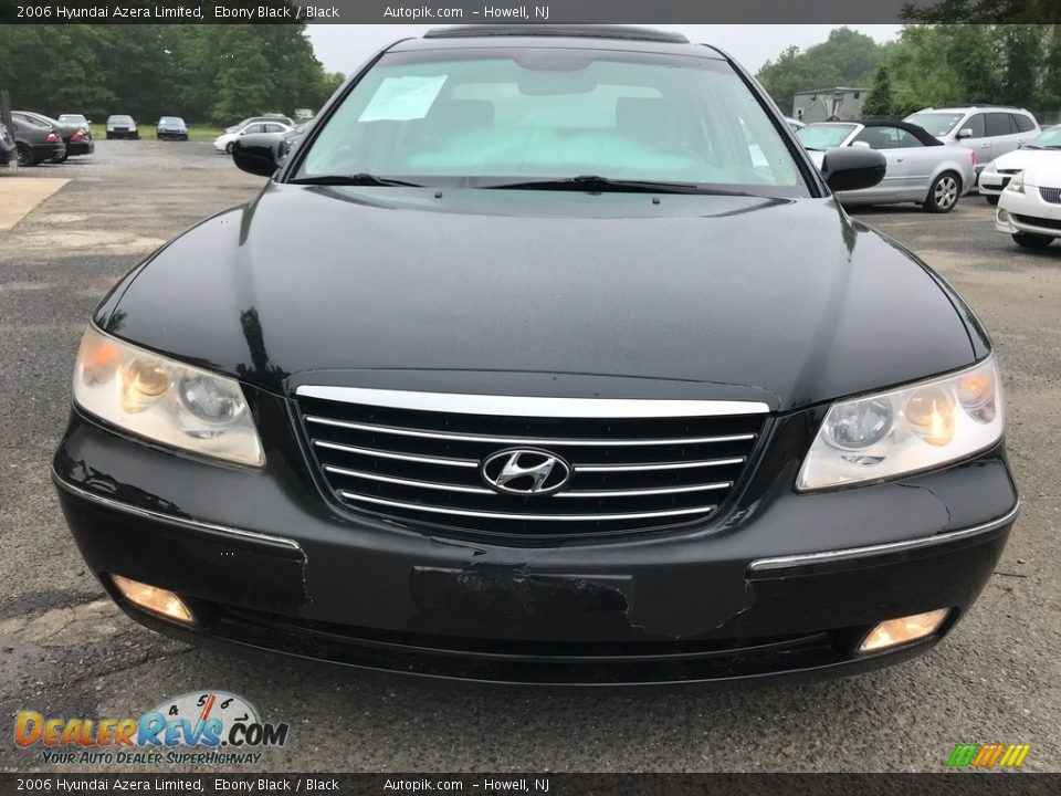 2006 Hyundai Azera Limited Ebony Black / Black Photo #10