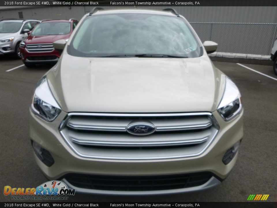 2018 Ford Escape SE 4WD White Gold / Charcoal Black Photo #4