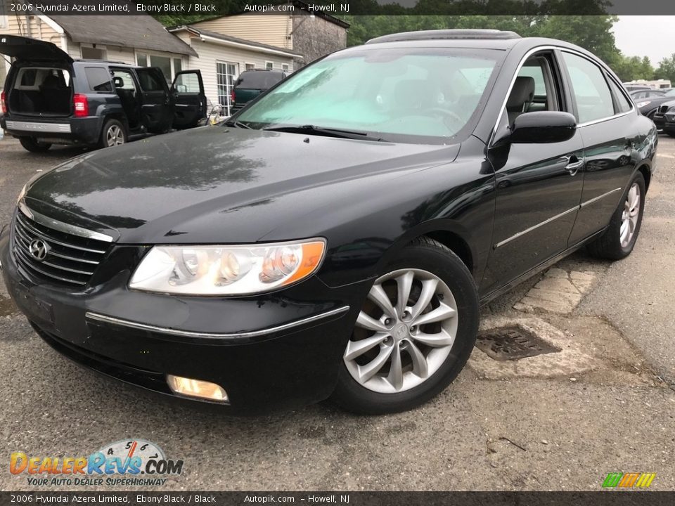 2006 Hyundai Azera Limited Ebony Black / Black Photo #19