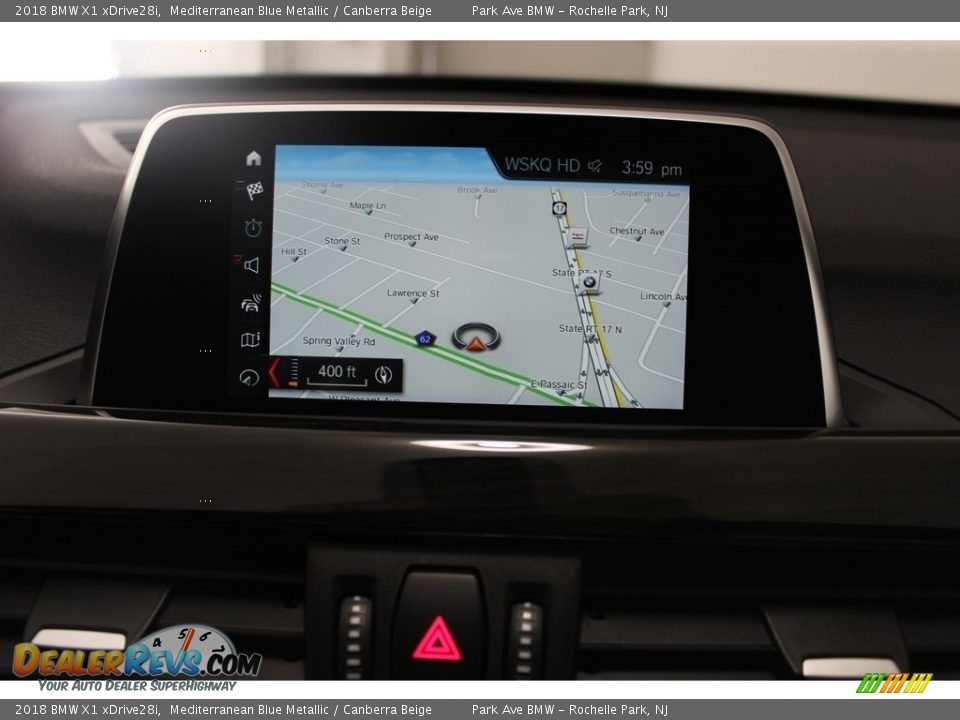 2018 BMW X1 xDrive28i Mediterranean Blue Metallic / Canberra Beige Photo #24