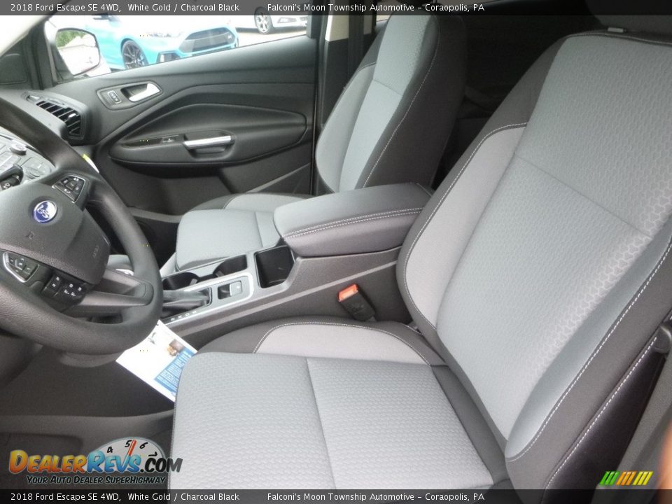 2018 Ford Escape SE 4WD White Gold / Charcoal Black Photo #11