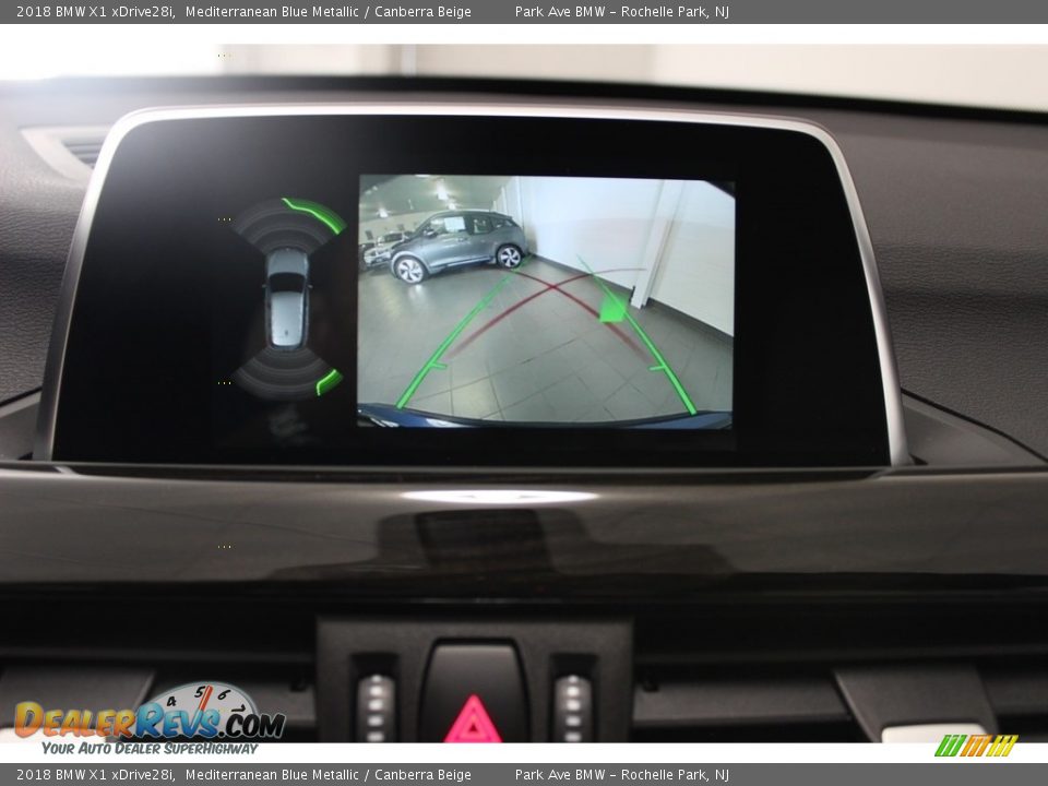 2018 BMW X1 xDrive28i Mediterranean Blue Metallic / Canberra Beige Photo #25