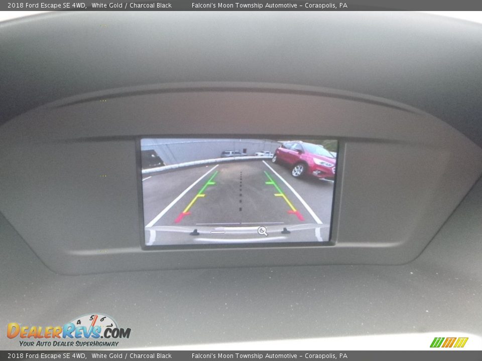 2018 Ford Escape SE 4WD White Gold / Charcoal Black Photo #14