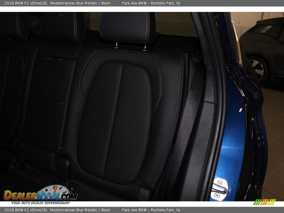 2018 BMW X1 xDrive28i Mediterranean Blue Metallic / Black Photo #13