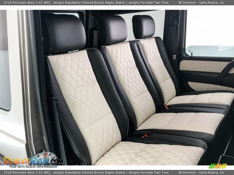 Rear Seat of 2018 Mercedes-Benz G 63 AMG Photo #15