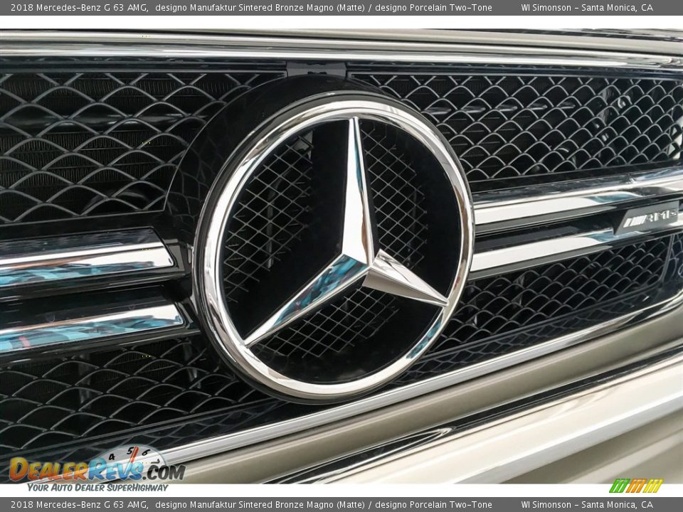 2018 Mercedes-Benz G 63 AMG designo Manufaktur Sintered Bronze Magno (Matte) / designo Porcelain Two-Tone Photo #33