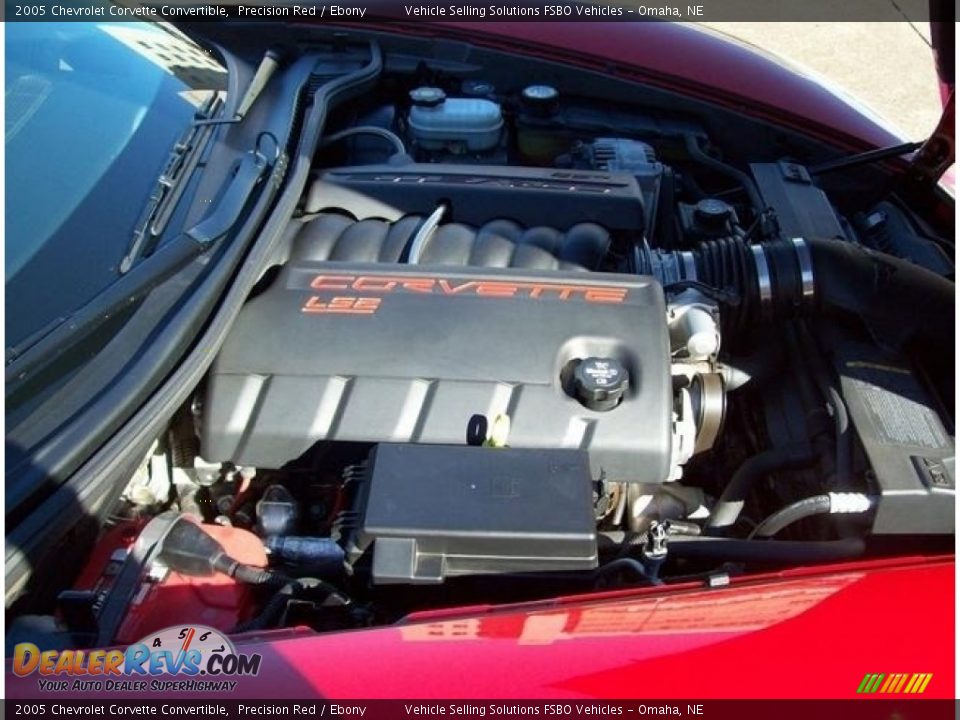 2005 Chevrolet Corvette Convertible Precision Red / Ebony Photo #9